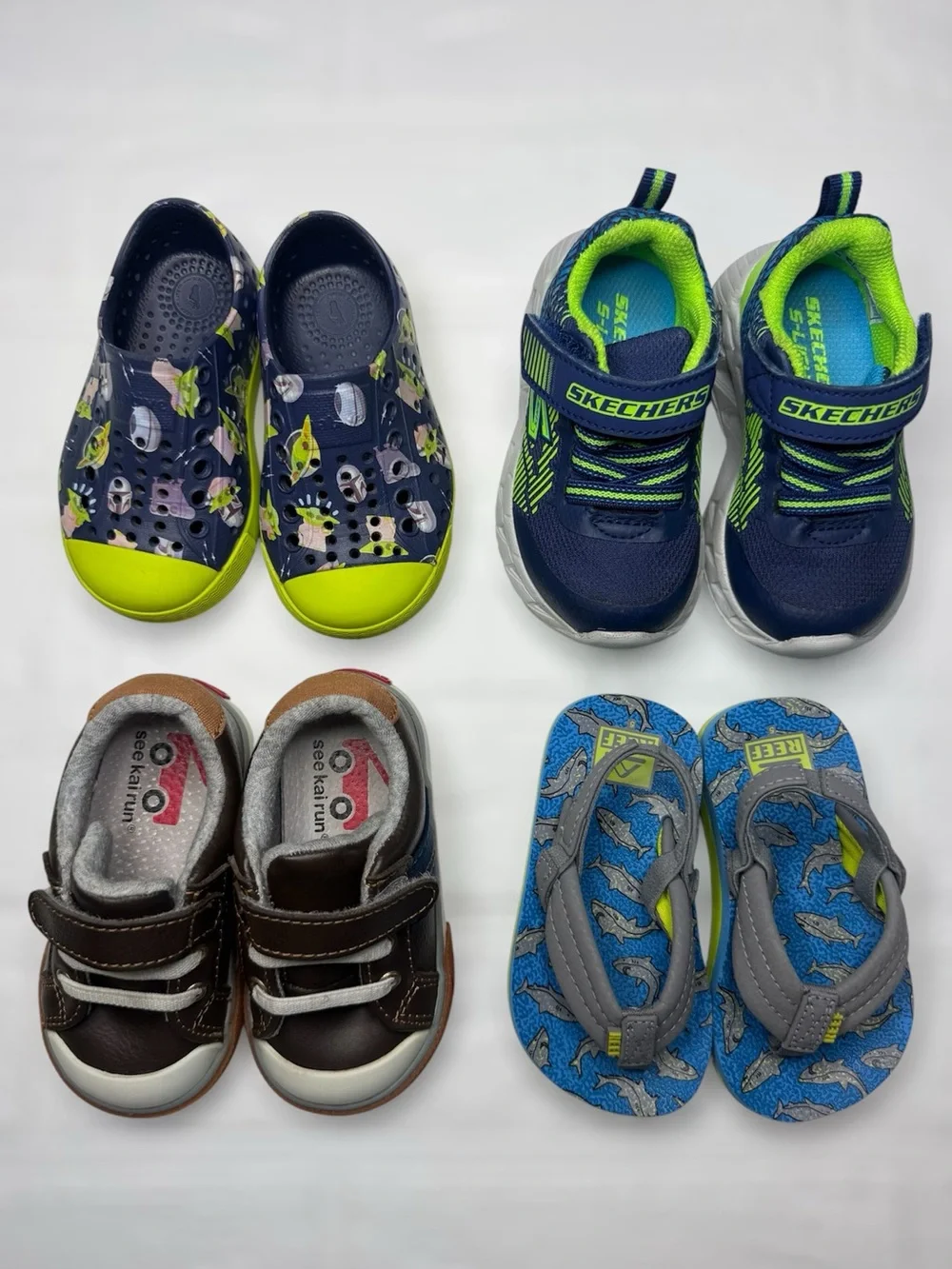 Toddler Shoe Bundle Size 5US, 4 Pairs